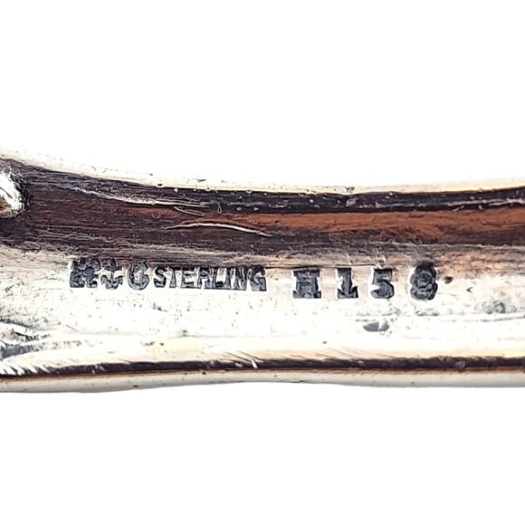 Gorham Sterling Silver Berry Serving Spoon 10" #158 #18702 - Picture 9 of 9